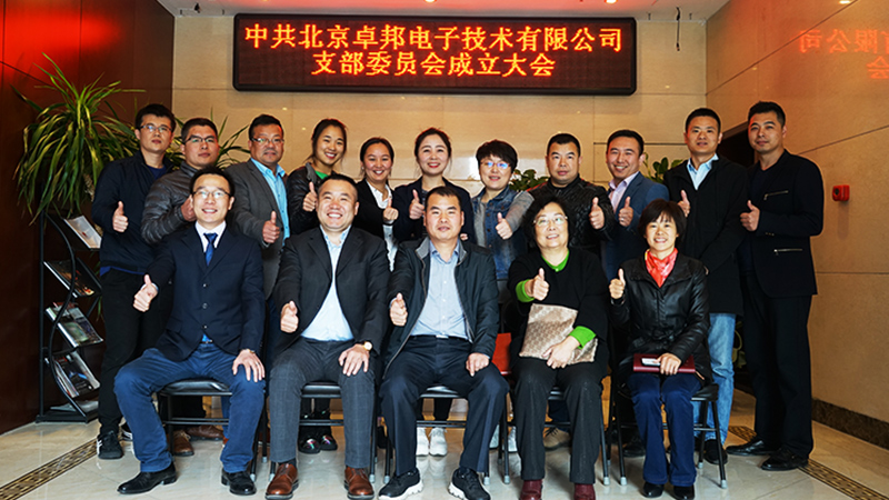 中共北京草莓视频操逼电子技术有限公司支部委员会成立